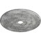 Ekena Millwork Oakleaf Medallion (Canopies up to 6 1/4"), 29 1/8"OD x 3 5/8"ID x 1"P, Ultra Pure White Crackle CM29OAUWC - alternate 3